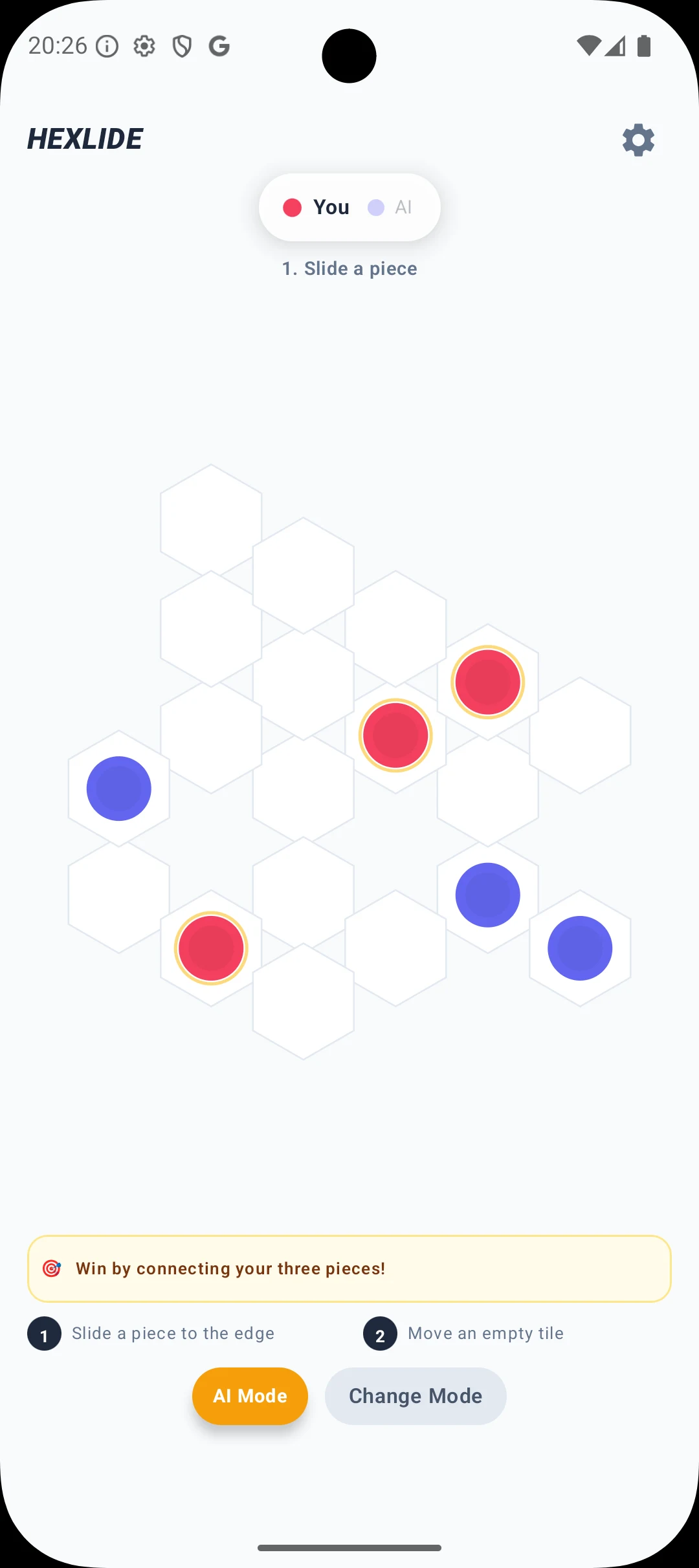 HEXLIDE - Strategy Board Game screenshot