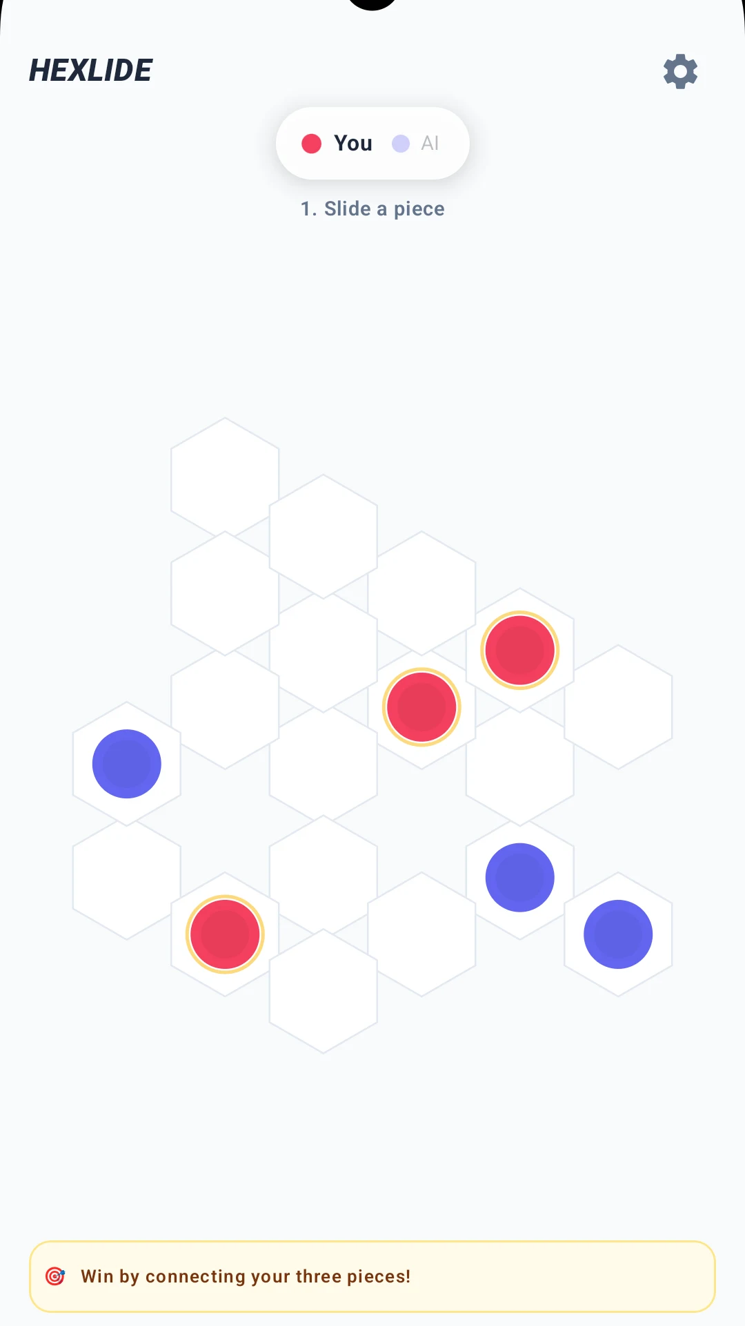 HEXLIDE - Strategy Board Game screenshot