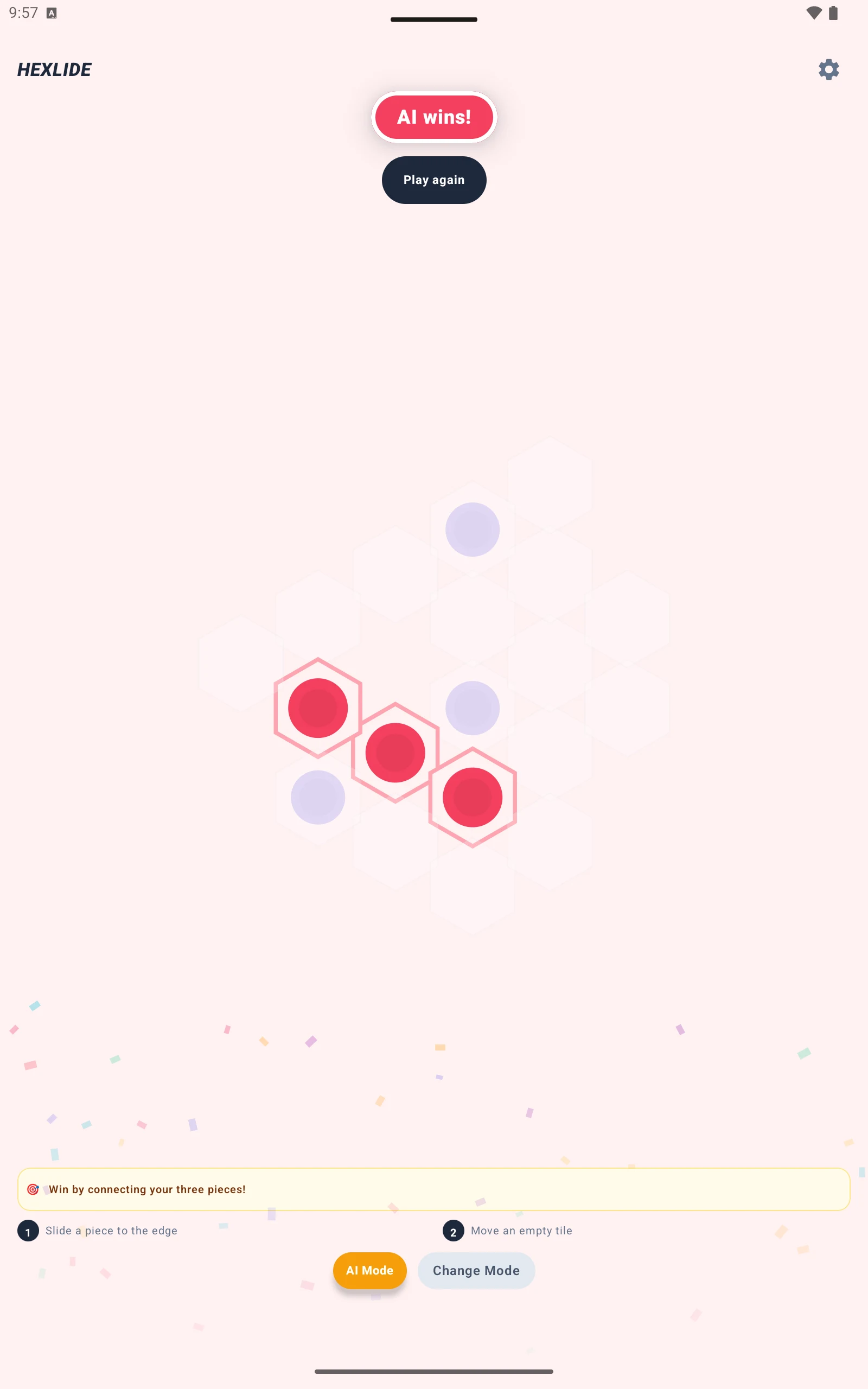HEXLIDE - Strategy Board Game screenshot