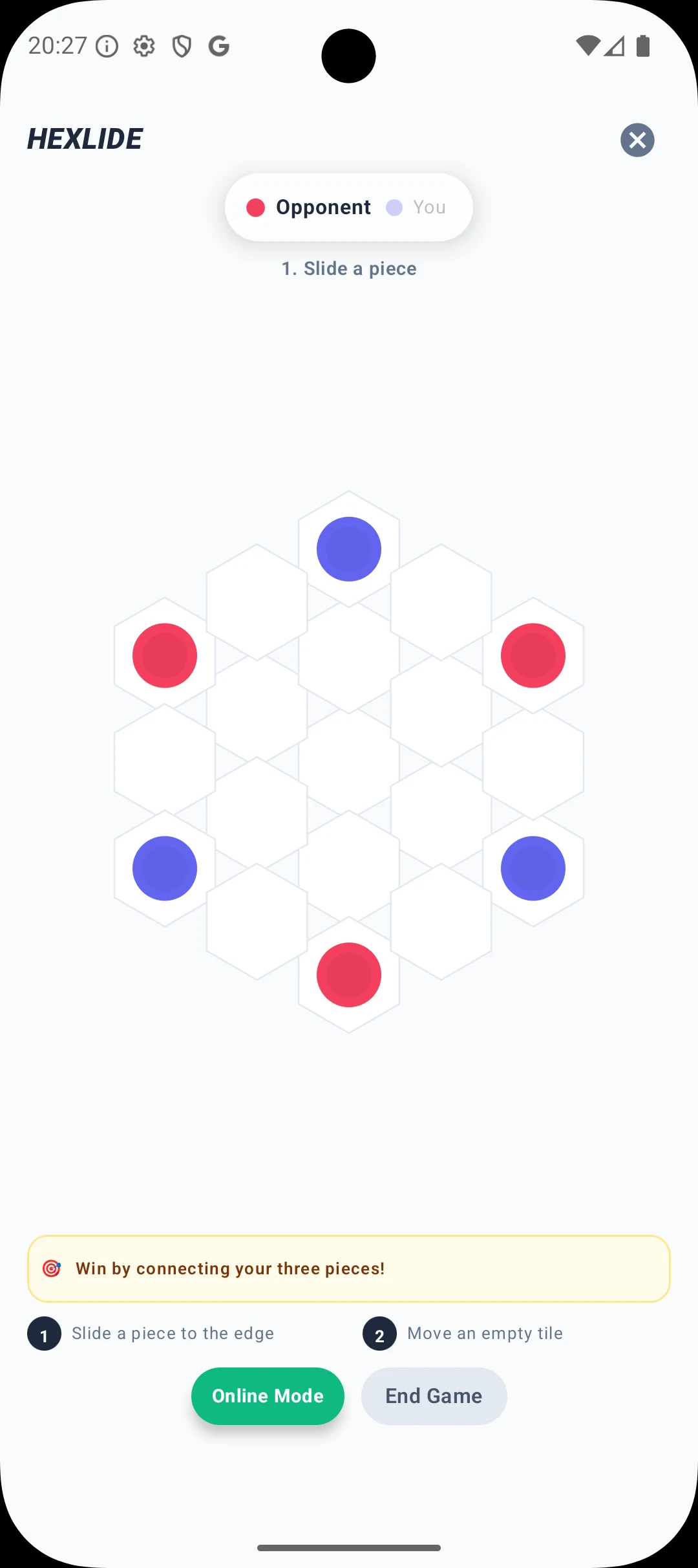 HEXLIDE - Strategy Board Game screenshot