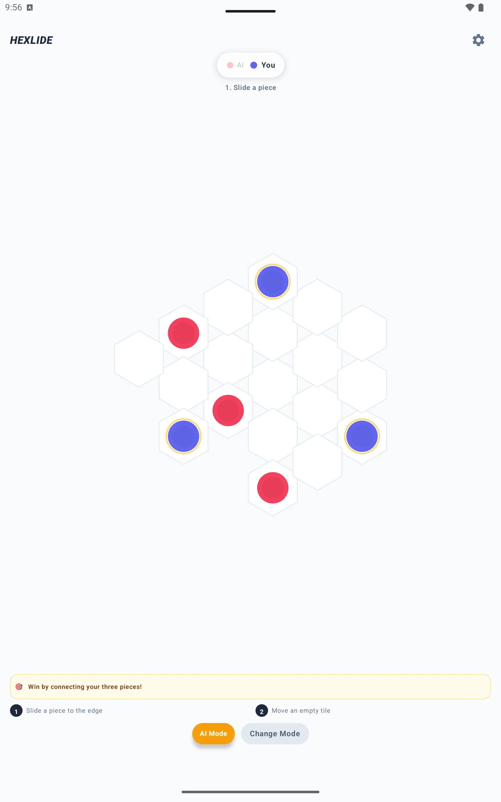 HEXLIDE - Strategy Board Game screenshot